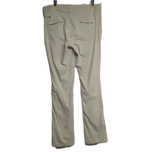 Columbia Trail Pants Wm 6 Omni-Shield Advanced Repellency Outdoors Active Beige - Picture 2 of 13